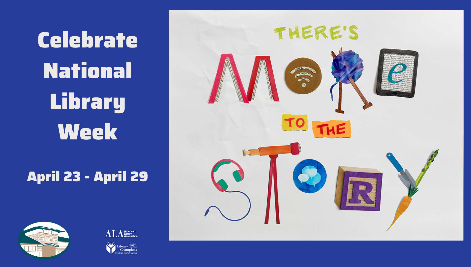 National Library Week Reedsburg Public Library