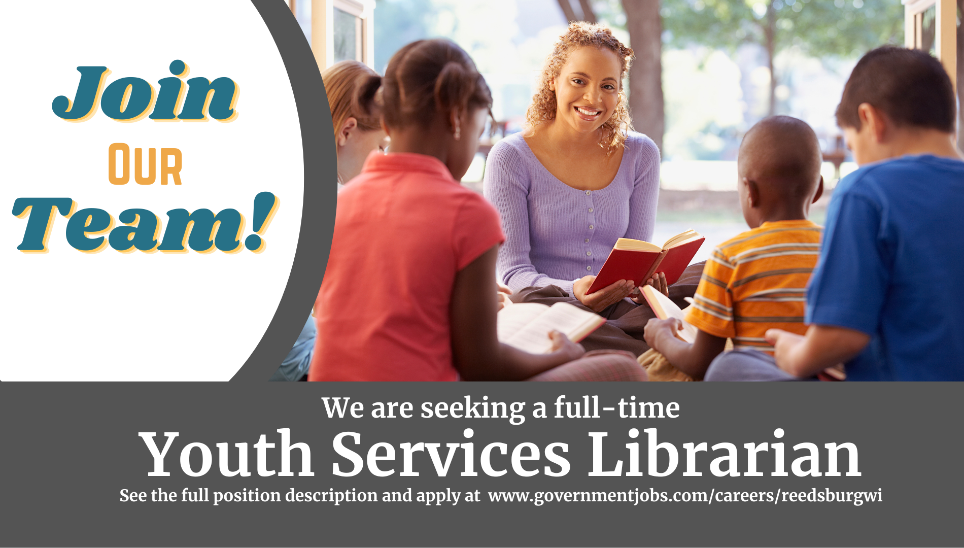Seeking Youth Services Librarian