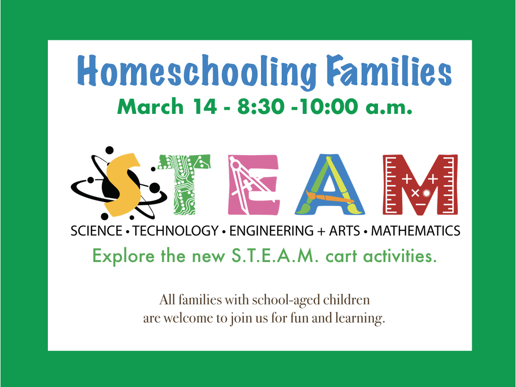 Home School Program Reedsburg Public Library