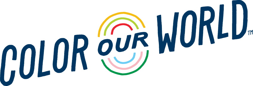 Color our World Slogan