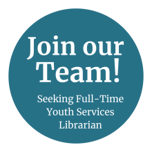 Seeking Youth Services Librarian